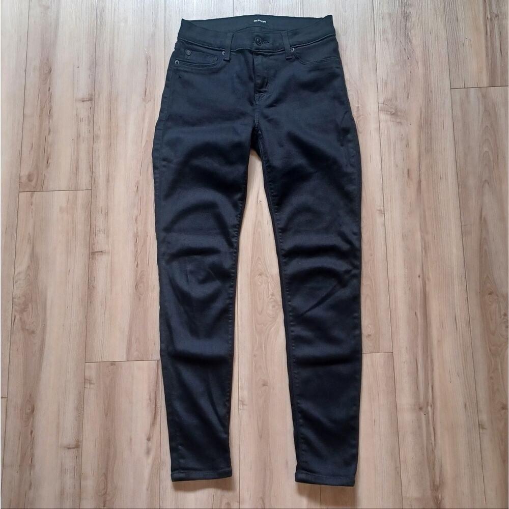 HUDSON Krista Super Skinny Jeans Black Sz 26 Like New - Picture 9 of 12